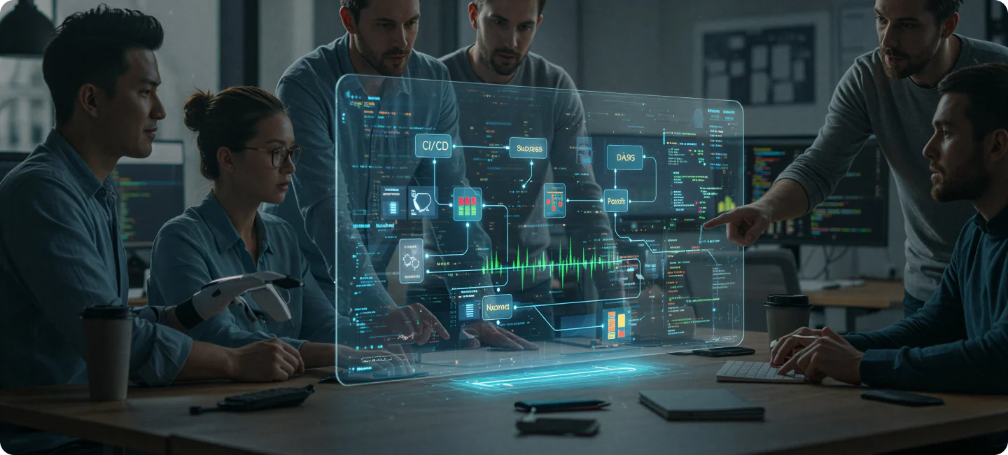 AI-powered test automation dashboard